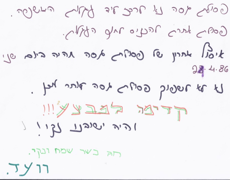 מבצע ניקיון לפסח תשמו 2