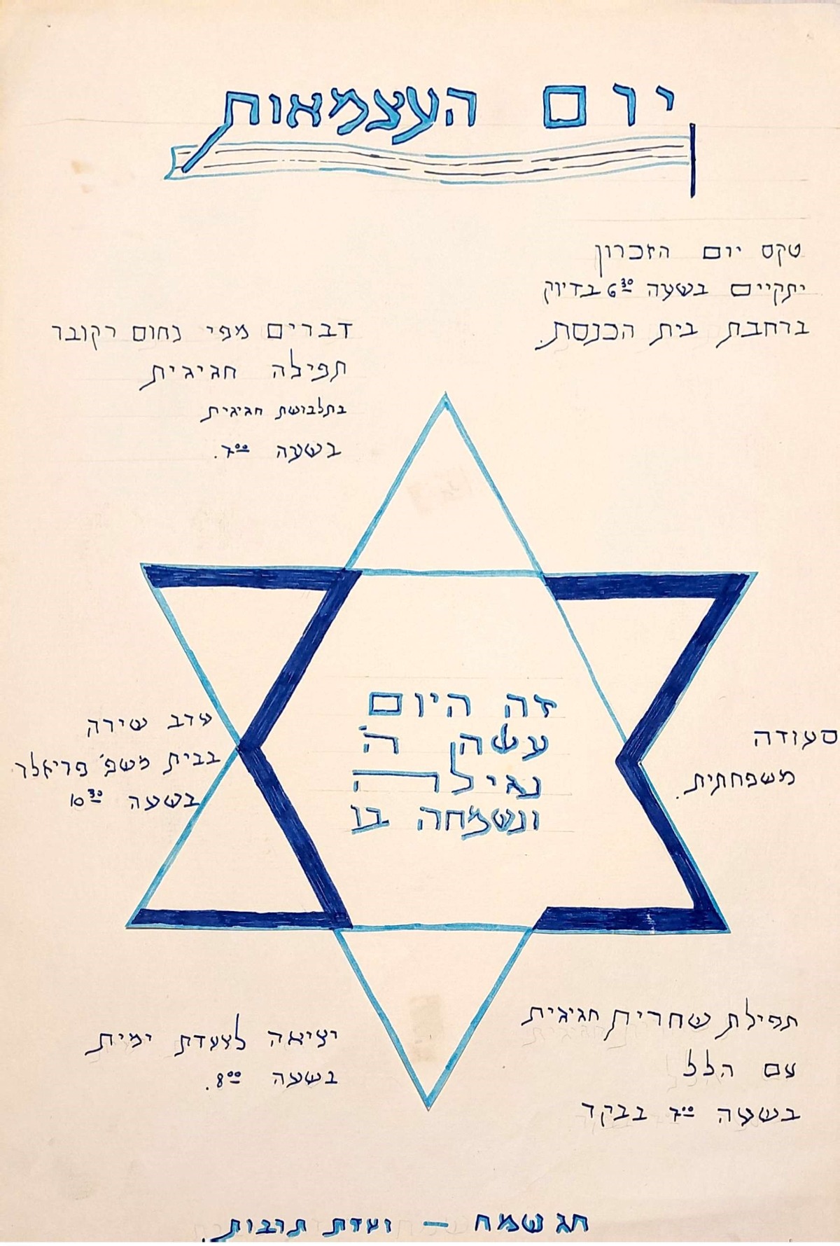 יום העצמאות ה 33 -1981