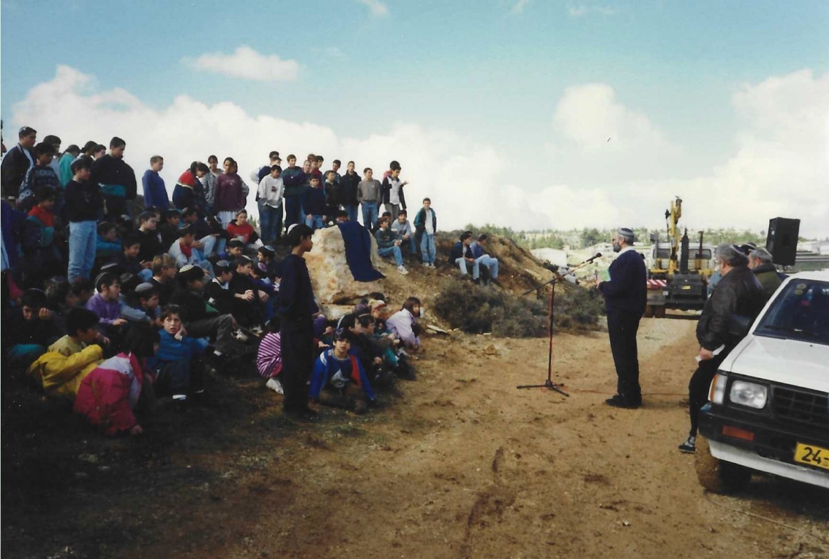 נטיעת 'חורשת יצחק' לזכר יצחק וינשטוק הי"ד