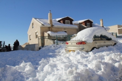 תמונות היישוב בשלג