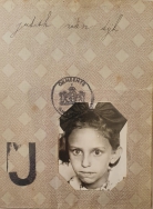 תעודת הזהות של יהודית עם תמונתה ועם הסימון "יהודי"