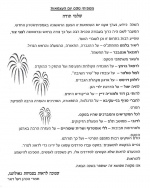 תודות
מתוך: "חידוש באלו"ש" - אייר תשס"א