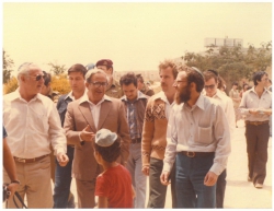 ביקור הנשיא יצחק נבון באלון שבות