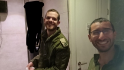 יאיר רפפורט (מימין) ואבי אודס 
גזרה צפונית
