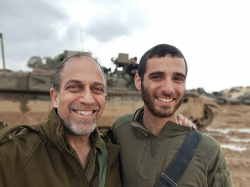 שוקי פריאל (פריזלר) בנו יעקב
בגזרת עזה