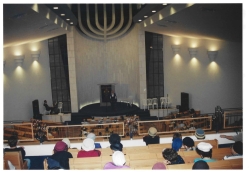 חנוכת בית הכנסת האשכנזי בגבעת הברכה